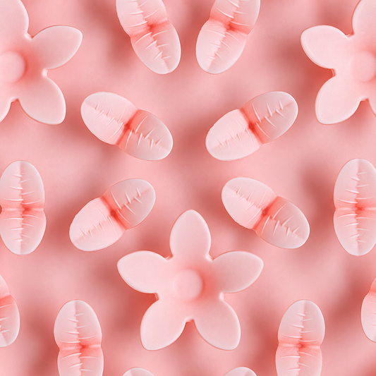 Blush Heart Lick Mat