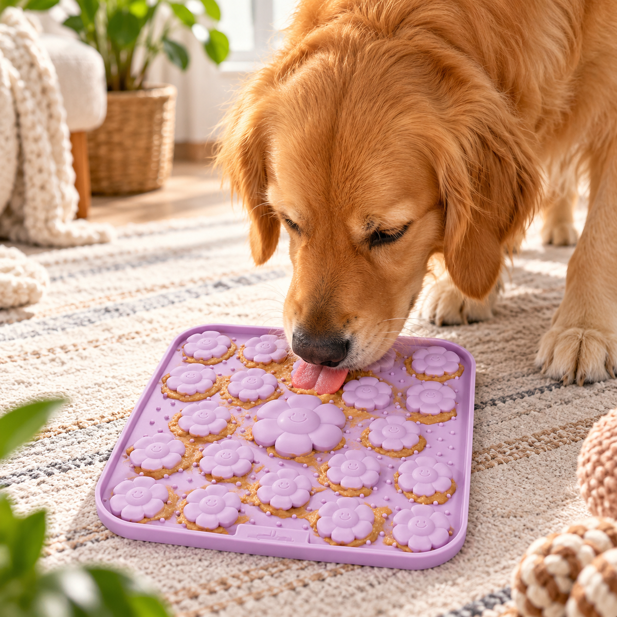 Daisy Slow Feeder Mat