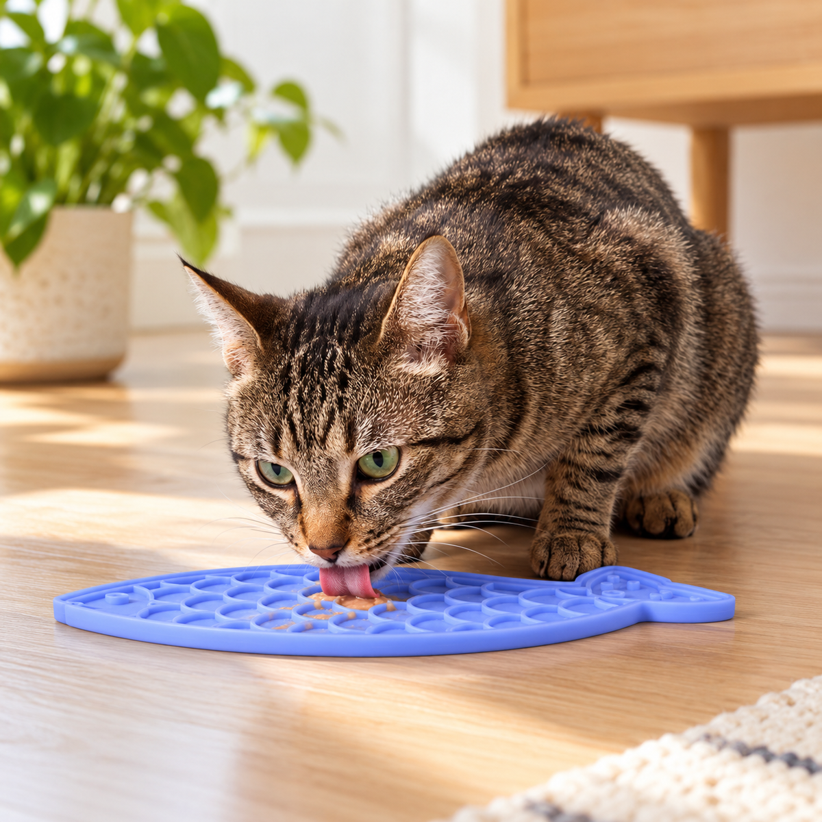 Blue Fish Lick Mat
